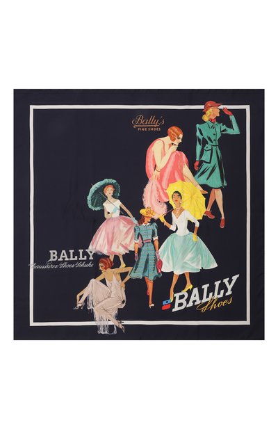 Шелковый платок BALLY, арт. WSC030/SE152, фото 4
