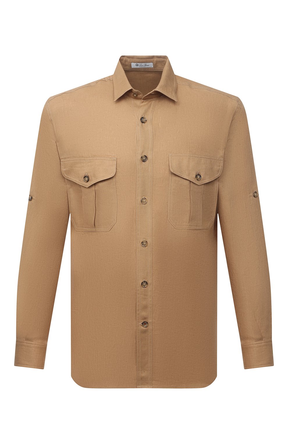 Льняная рубашка LORO PIANA, арт. FAL6142, фото 1