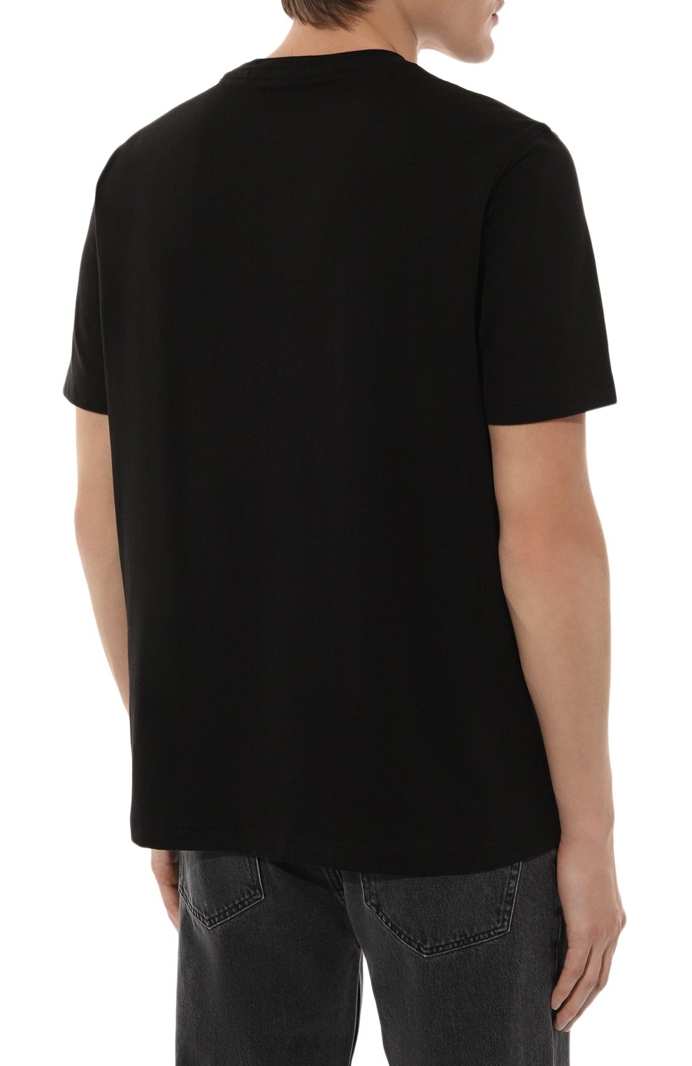 Хлопковая футболка BOSS ORANGE, арт. 50528189, фото 4