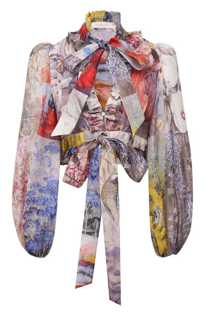 Льняная блузка ZIMMERMANN, арт. 1363TB0T, фото 1