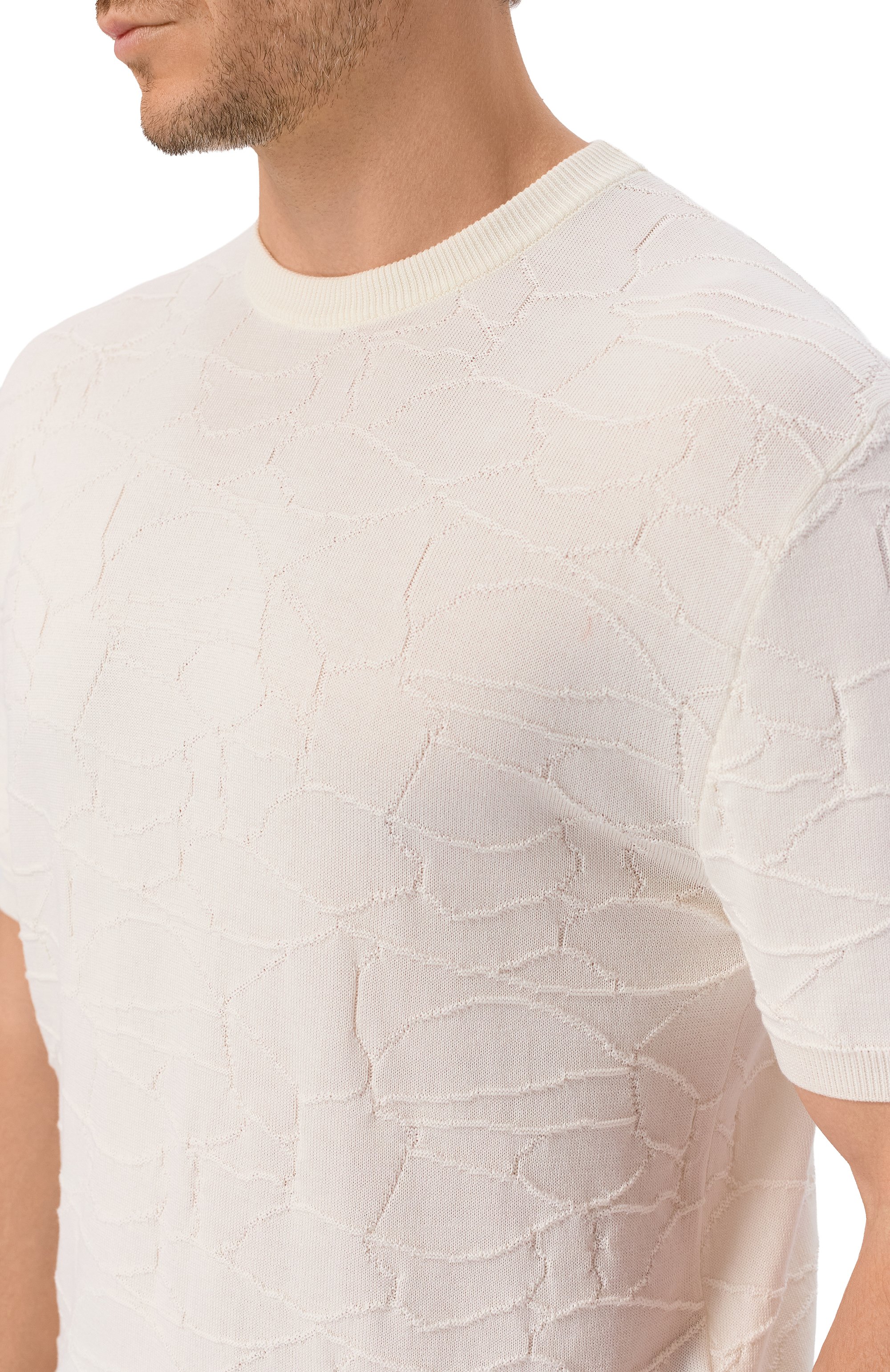 Джемпер из шелка и хлопка MVST, арт. M26.2PM.K024/ME25101, фото 5