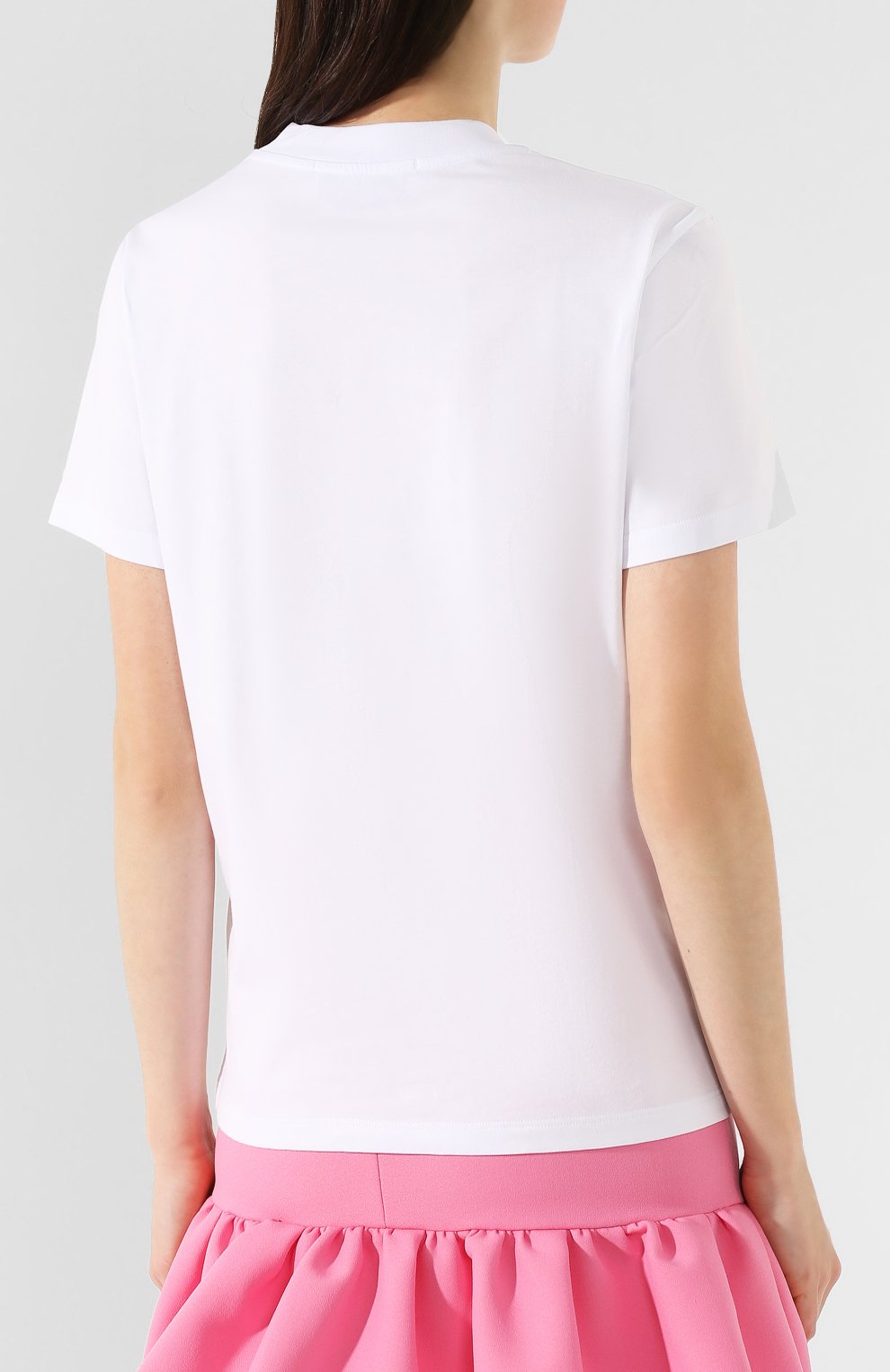 Хлопковая футболка MSGM, арт. 2841MDM100 207298, фото 4