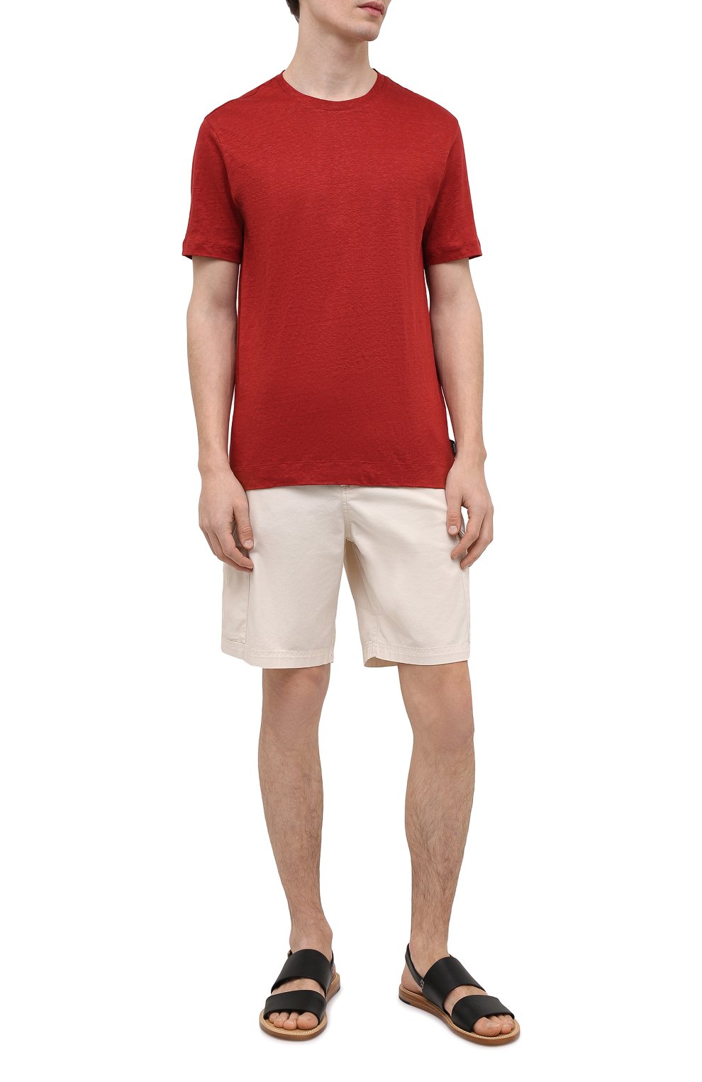 Кожаные сандалии pantheon DOLCE & GABBANA, арт. A80224/AV385, фото 2