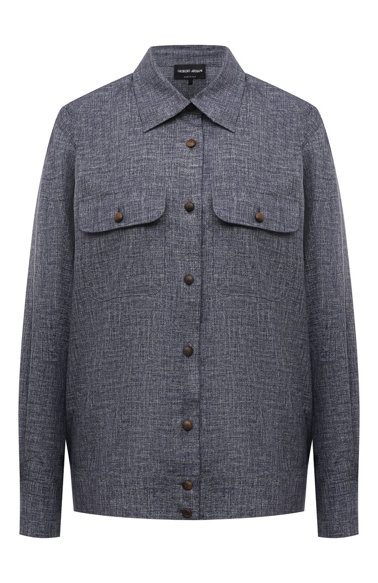Шелковая рубашка GIORGIO ARMANI, арт. 1WHCC020/T02XE, фото 1