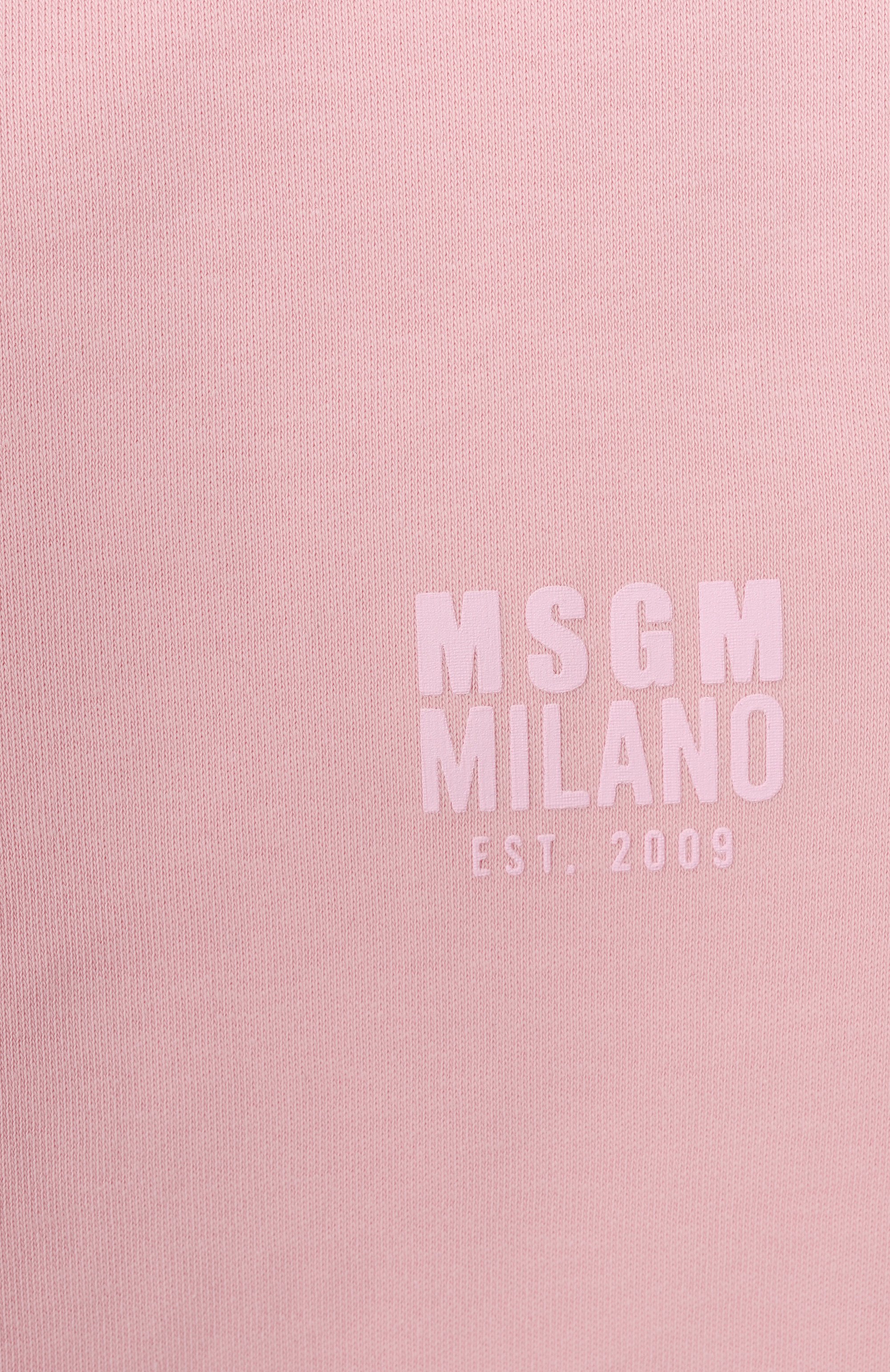 Хлопковые джоггеры MSGM KIDS, арт. S5MSJUFP172, фото 3