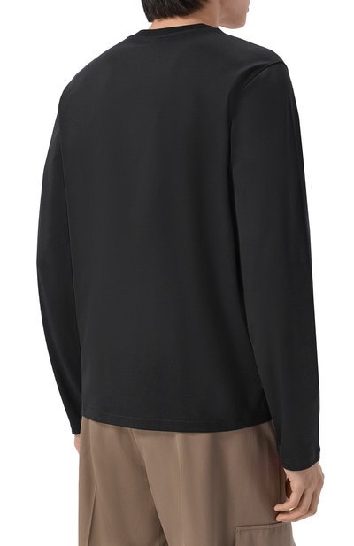 Хлопковый лонгслив MVST черного цвета по цене 55950 руб., арт. M26.CFM.K424.1/YAMU, фото 4 Хлопковый лонгслив MVST, арт. M26.CFM.K424.1/YAMU, фото 4