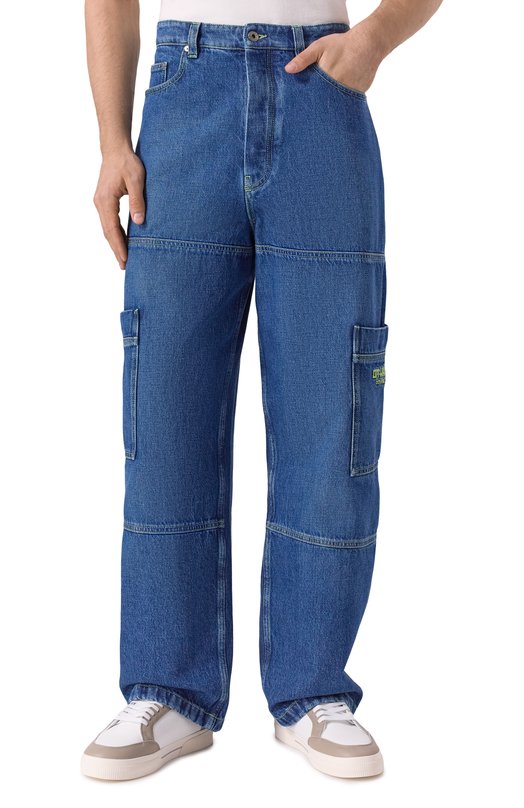 Джинсы Off-White 0MYA18QS25DEN001 Синий  0MYA18QS25DEN001 Фото 3