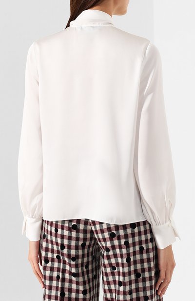 Блузка TOMMY Х ZENDAYA серого цвета по цене 13990 руб., арт. WW0WW25504, фото 4 Блузка TOMMY Х ZENDAYA, арт. WW0WW25504, фото 4