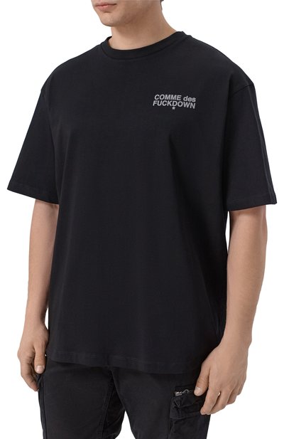 Хлопковая футболка COMME DES FUCKDOWN, арт. CFABM01998, фото 3