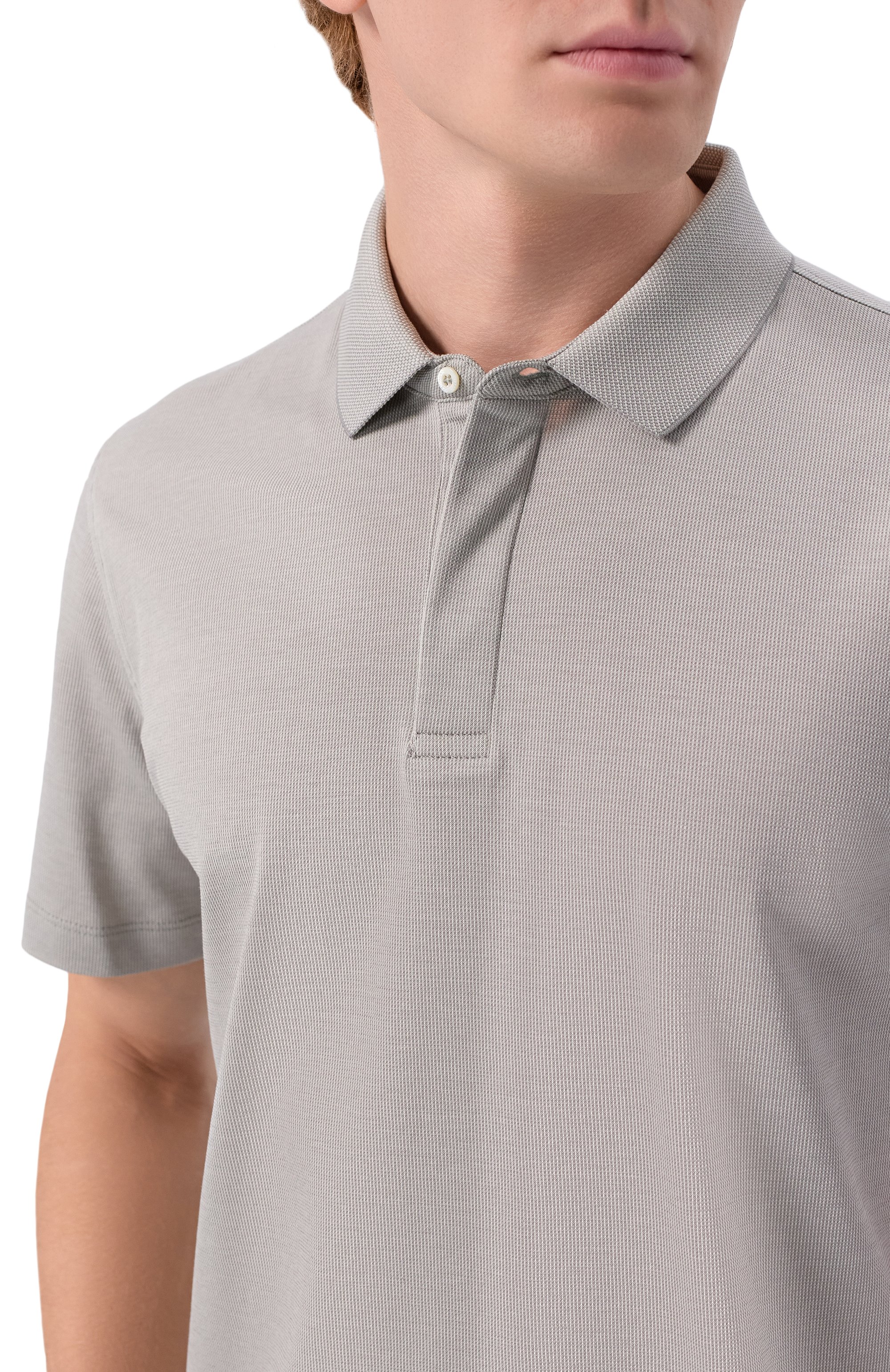 Хлопковое поло CORNELIANI, арт. 27G511/2725032, фото 5