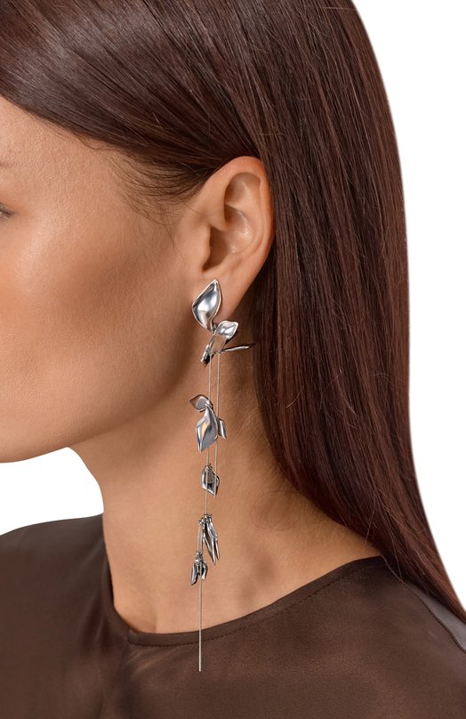 Моносерьга Caviar jewellery БЧЛ005 Серебряный  БЧЛ005 Фото 2