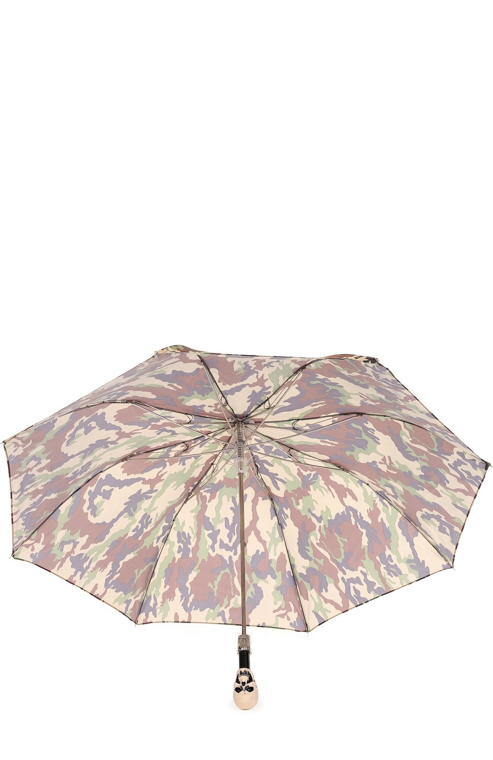 Складной зонт с фигурной ручкой PASOTTI OMBRELLI, арт. 64S/DIS.907/1 MIMETIC0/W33/T, фото 3