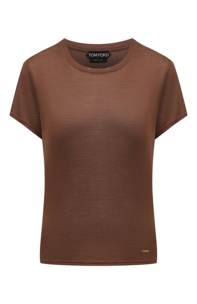 Женская шелковая футболка TOM FORD, арт. TSJ567/JEX078