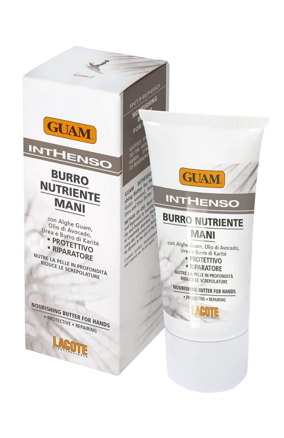 Питательный крем для рук с маслом карите inthenso (50ml) GUAM, арт. 8025021234731, фото 2