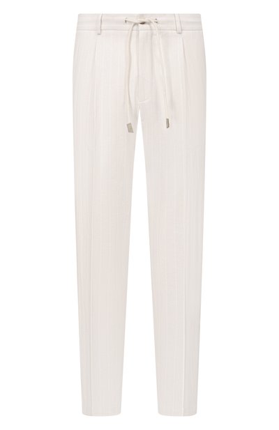 Мужские брюки из хлопка и льна GRAN SASSO, арт. 76102/79324