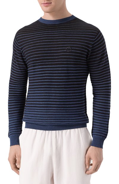 Джемпер изо льна и хлопка GIORGIO ARMANI, арт. GM000978/AF14548, фото 3