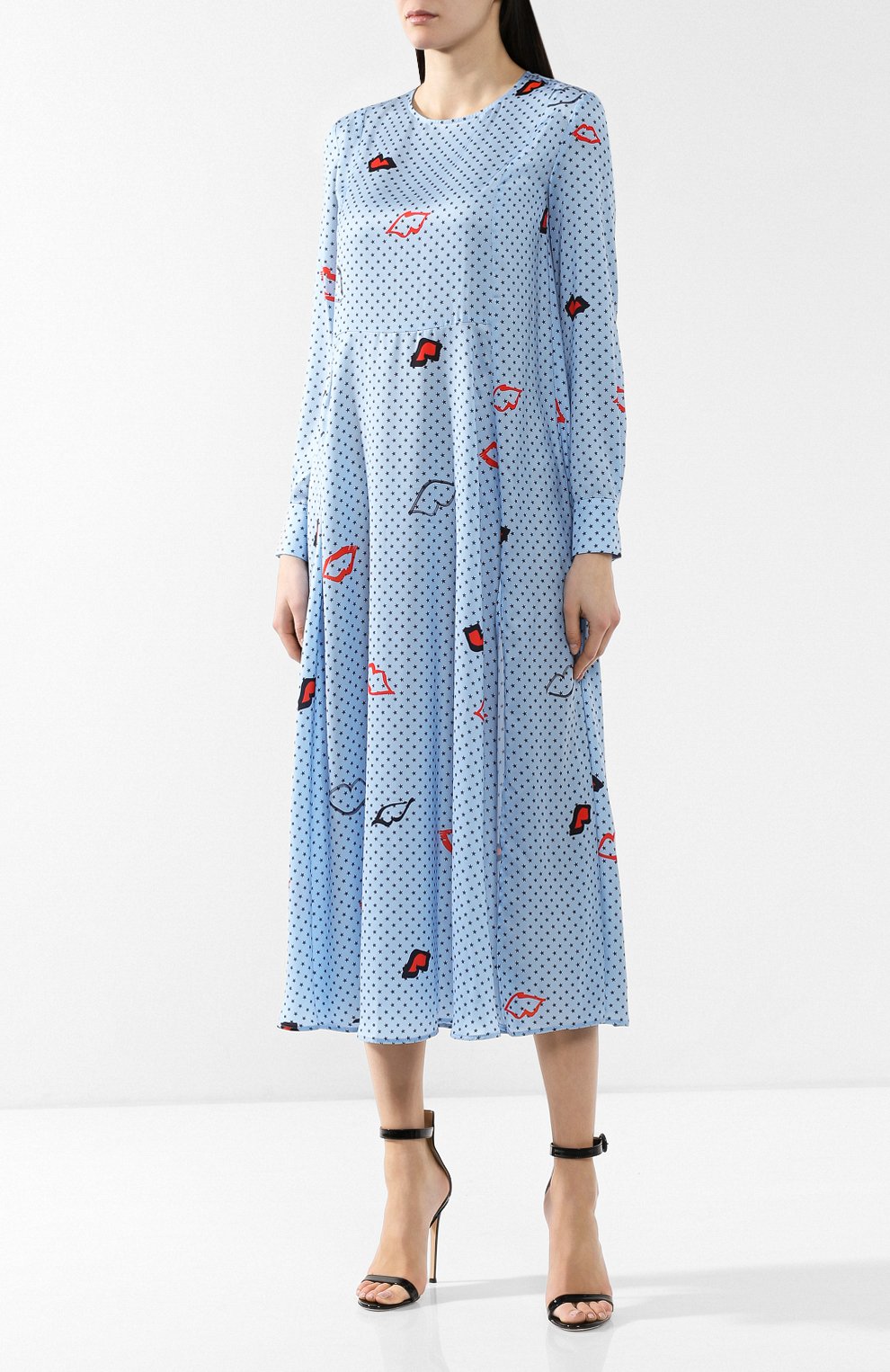 Платье с принтом TEREKHOV GIRL, арт. 2D091/8115.LIPS419/S19, фото 3