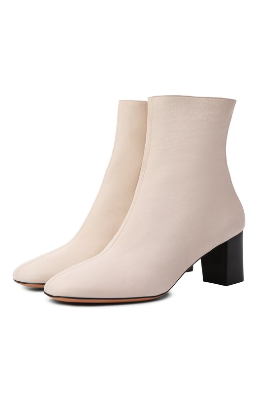 Кожаные ботильоны Rook Jude R00K ANKLE B00T/LEATHER Кремовый R00K ANKLE B00T/LEATHER