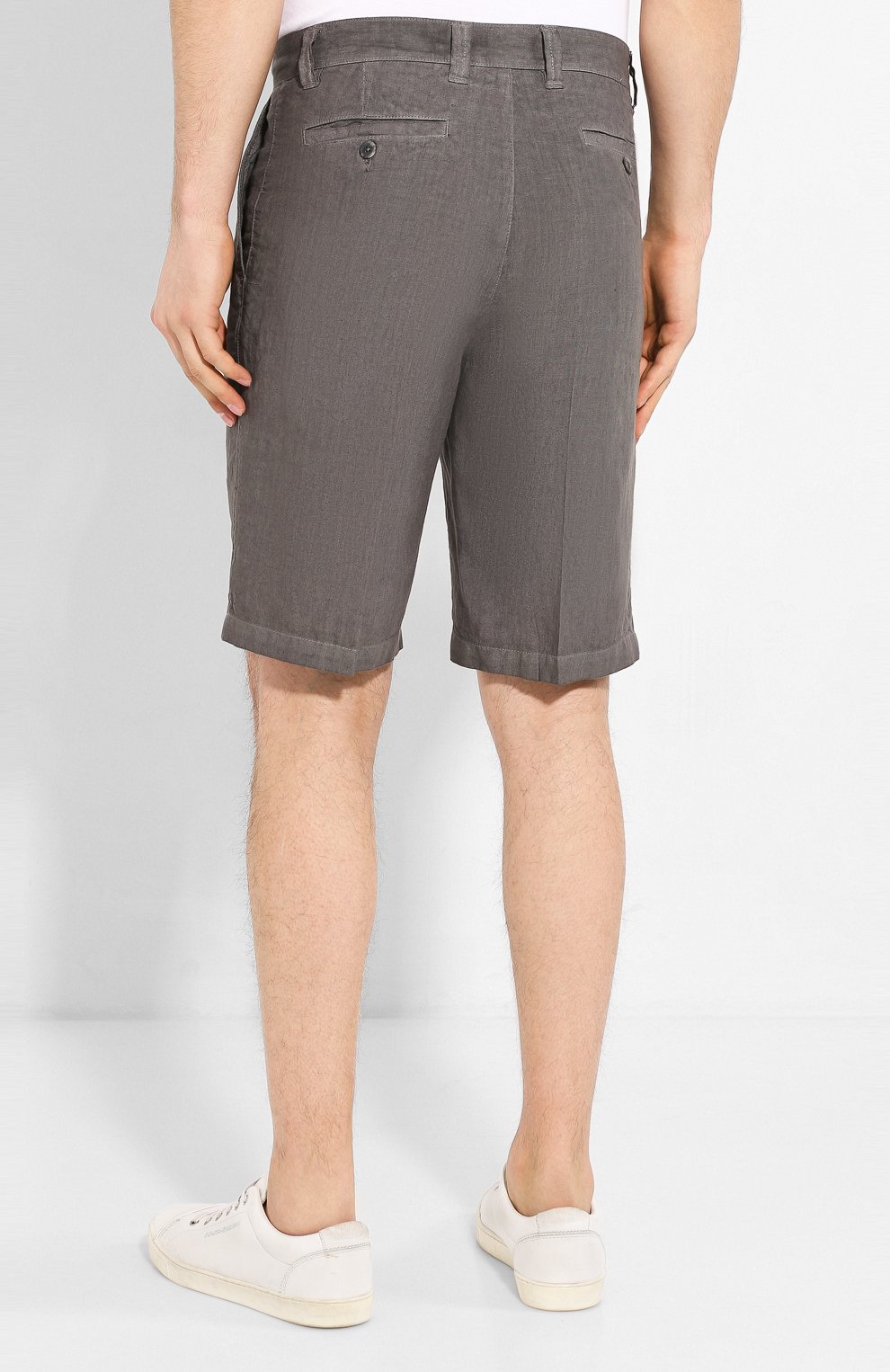 Льняные шорты 120% LINO, арт. R0M2137/0253/S00, фото 4