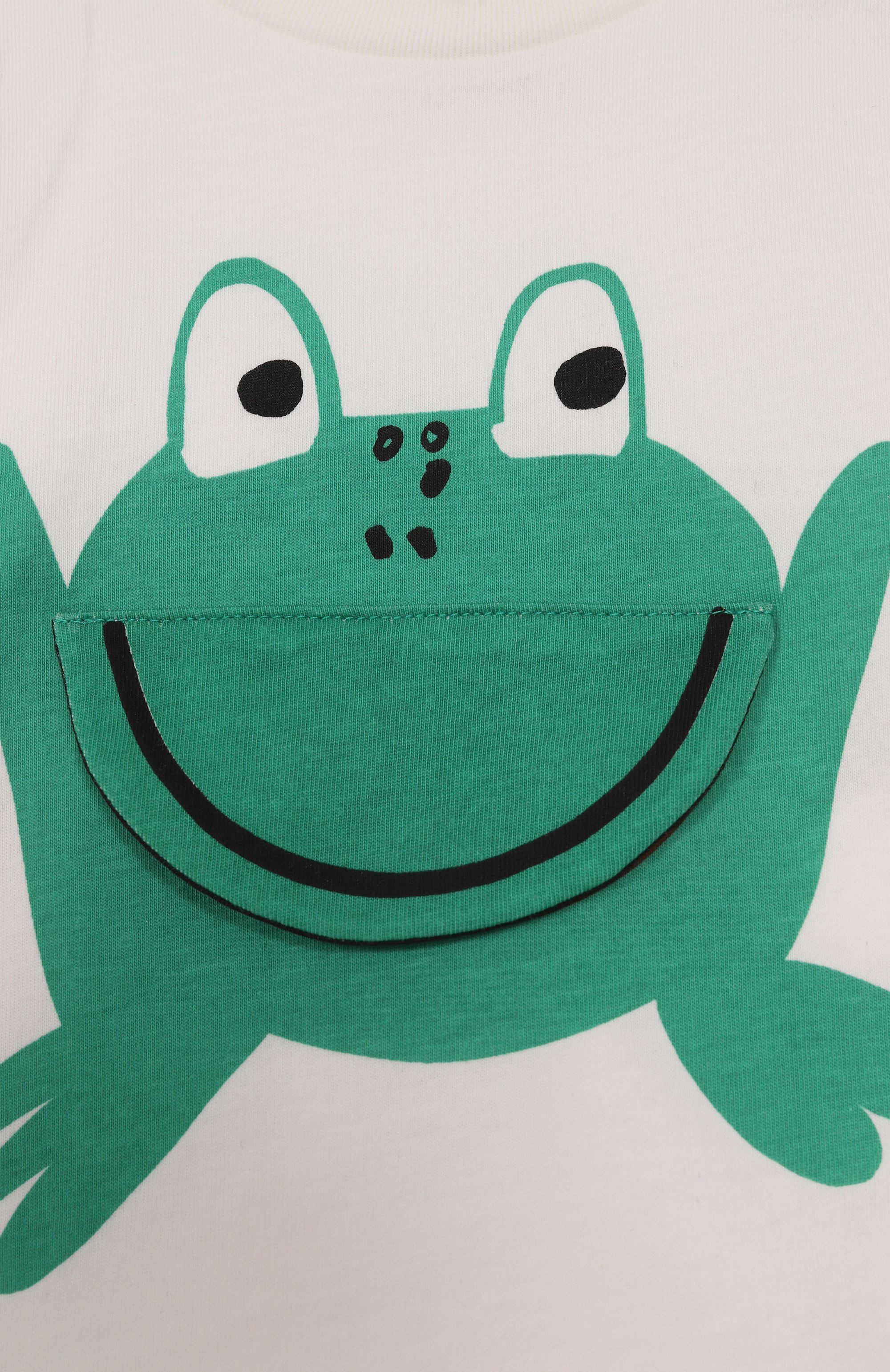 Хлопковая футболка STELLA MCCARTNEY, арт. TW8541, фото 3