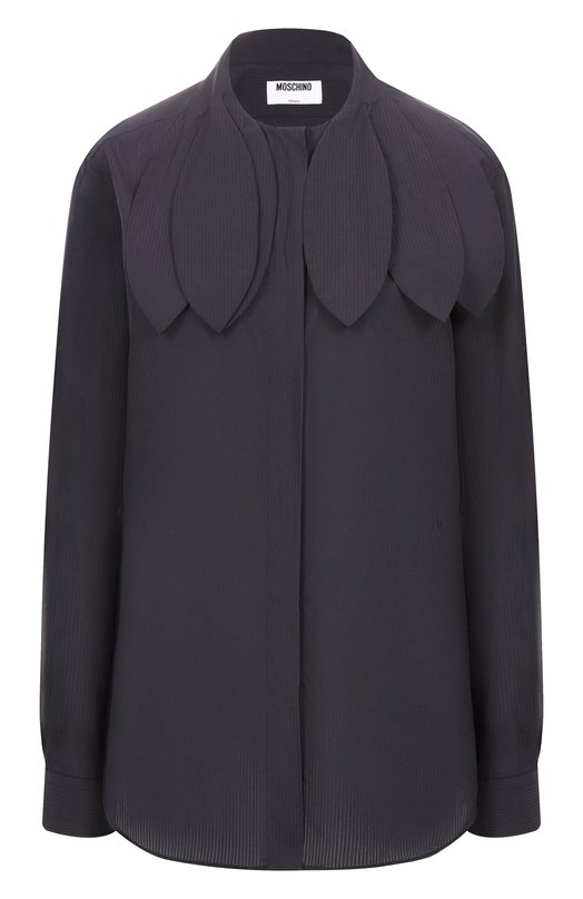 Хлопковая рубашка Moschino A0203/5432 Чёрный A0203/5432