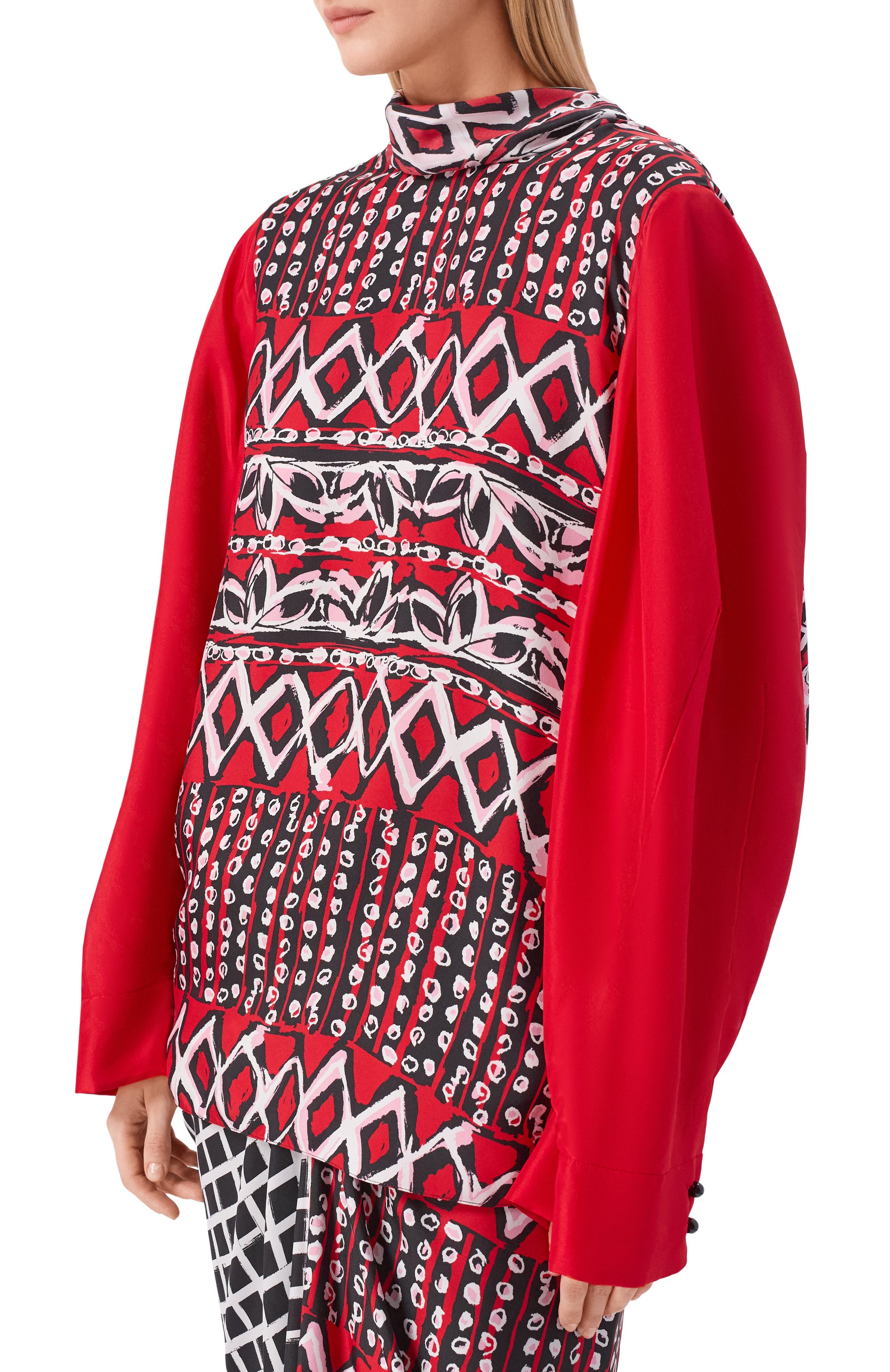Шелковая блузка LANVIN, арт. RW-T00156-6349-E26, фото 3