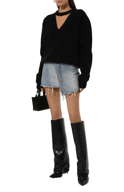 Шерстяной пуловер RICK OWENS, арт. RP02D3646/KWV, фото 2