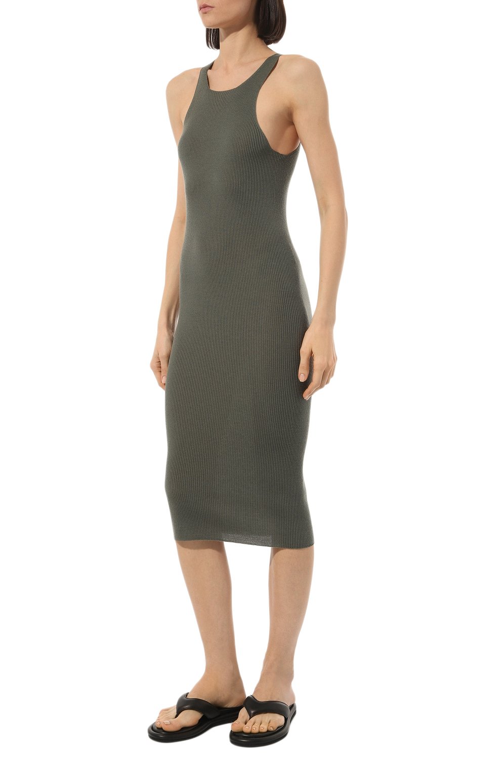 Шерстяное платье RICK OWENS, арт. RP01C5622/RIBM, фото 3