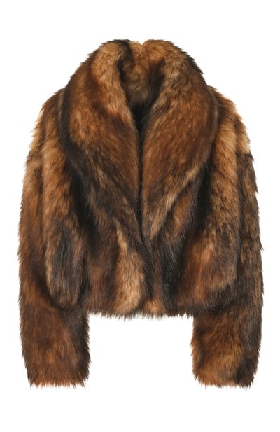 Женская шуба из экомеха DAVID KOMA, арт. PF25DK10J