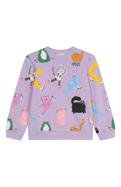 Хлопковый свитшот STELLA MCCARTNEY, арт. TW4B20