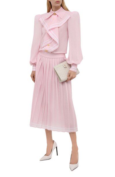 Платье из вискозы BALMAIN, арт. WF1RL020/K249, фото 2