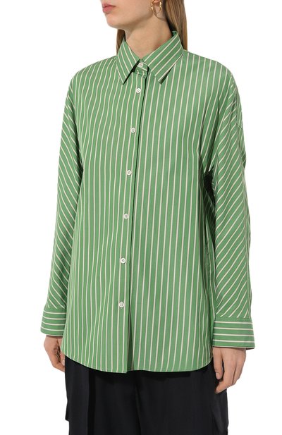 Хлопковая рубашка DRIES VAN NOTEN, арт. 010710-8067, фото 3