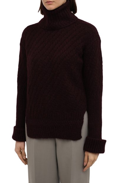 Шерстяной свитер STELLA MCCARTNEY фиолетового цвета по цене 69100 руб., арт. 602181/S2219, фото 3 Шерстяной свитер STELLA MCCARTNEY, арт. 602181/S2219, фото 3
