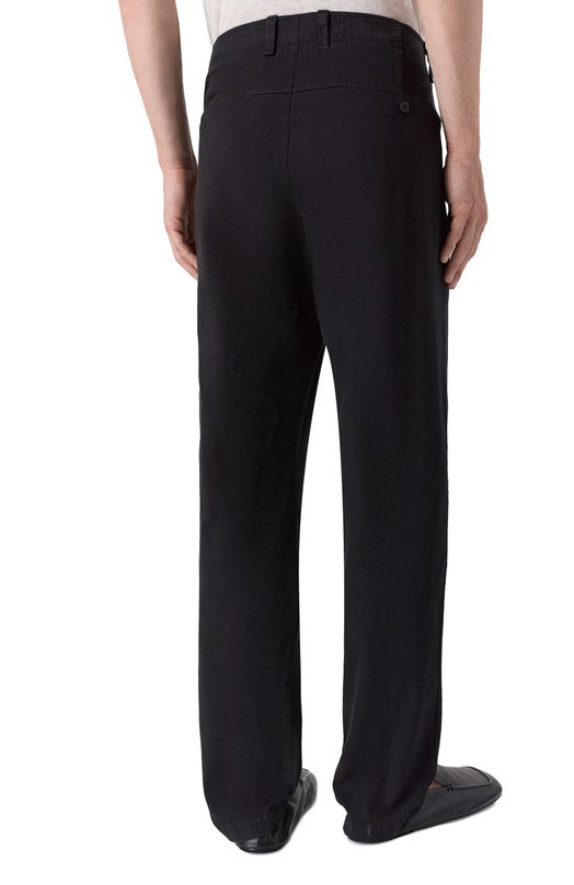 Хлопковые брюки Transit CFUTRCA100 Чёрный  CFUTRCA100 Фото 4