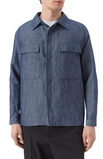 Рубашка изо льна и хлопка HEVO, арт. SPECCHI0LA C 130/H726, фото 3