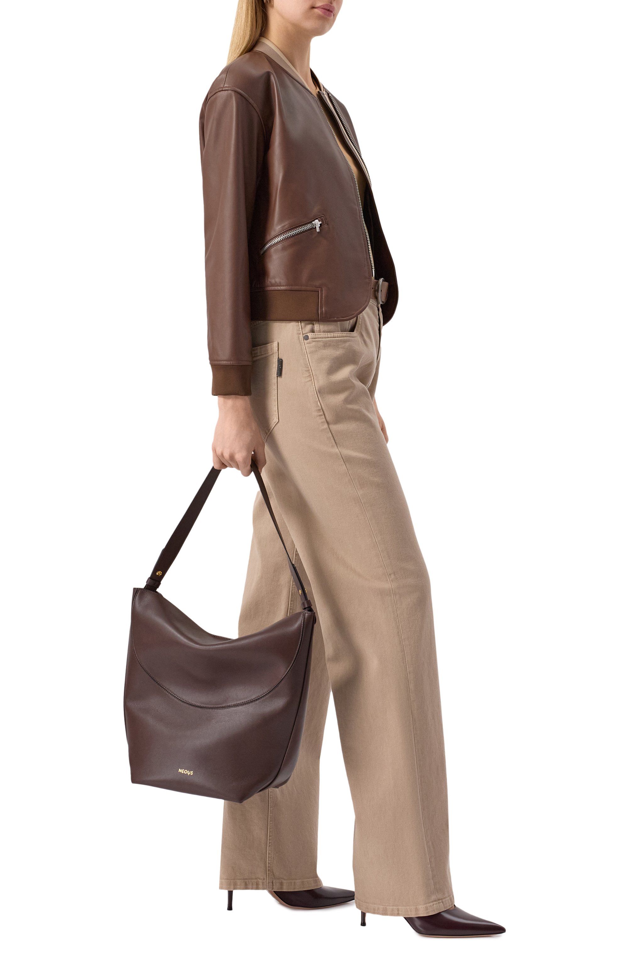 Сумка pavo 2.0 NEOUS темно-коричневого цвета по цене 138500 руб., арт. 00059A23, фото 7 Сумка pavo 2.0 NEOUS, арт. 00059A23, фото 7