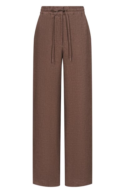 Женские льняные брюки MVST, арт. M26.2PW.T901/4193D