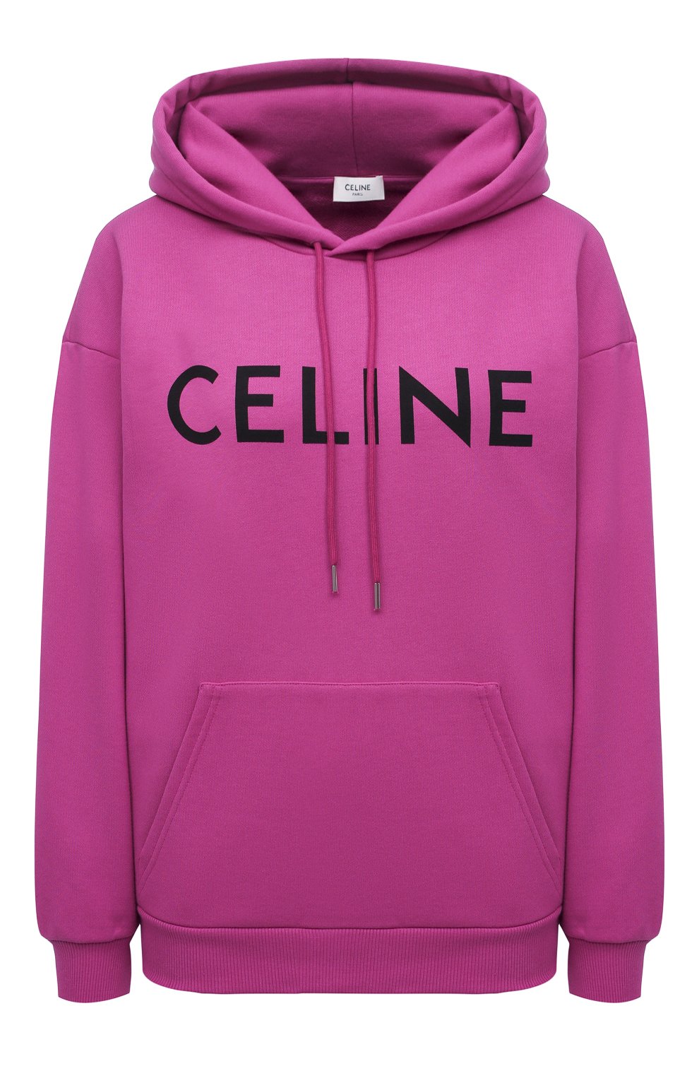 Хлопковое худи CELINE фуксия цвета по цене 77750 руб., арт. 2Y369052H, фото 1 Хлопковое худи CELINE, арт. 2Y369052H, фото 1