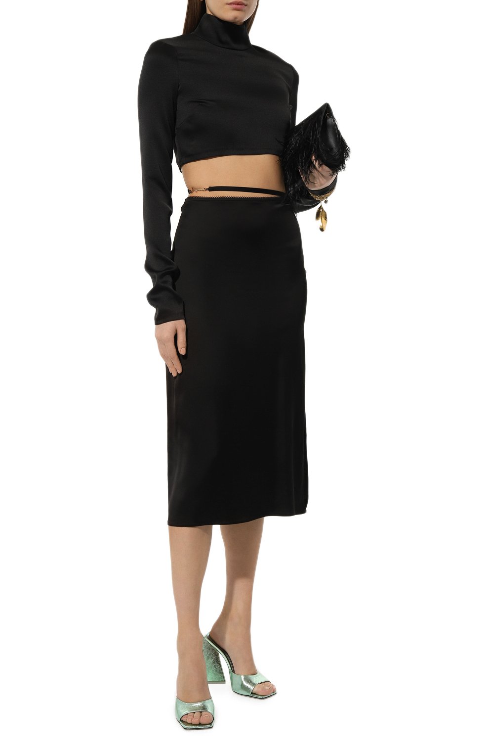 Юбка из вискозы JACQUEMUS, арт. 24E241SK0091000, фото 2