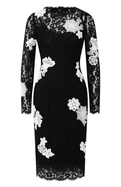 Кружевное платье DOLCE & GABBANA, арт. F6VB8Z/HLMCK, фото 1