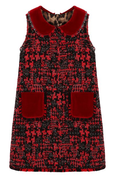 Твидовое платье DOLCE & GABBANA, арт. L51DS7/FMMFJ/2-6, фото 1