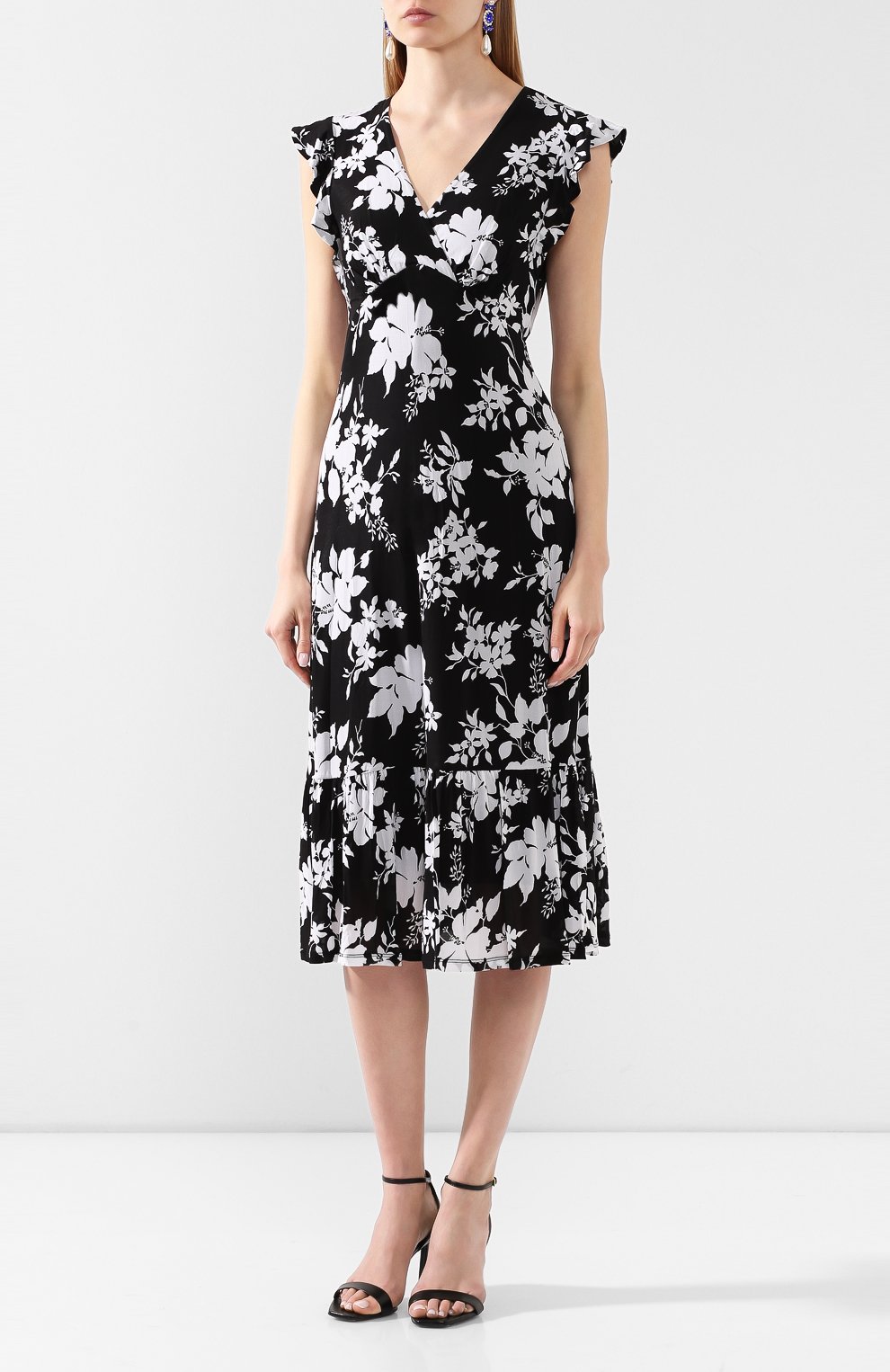 Платье из вискозы MICHAEL MICHAEL KORS, арт. MH98ZE5D9G, фото 3