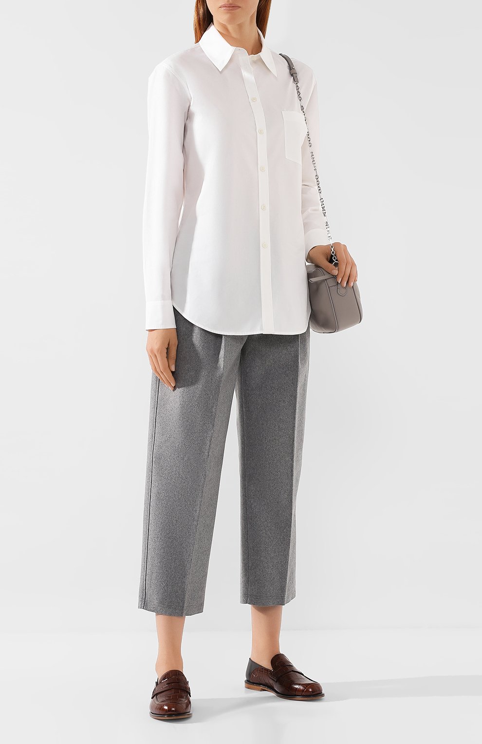 Брюки из смеси шерсти и кашемира ACNE STUDIOS, арт. AK0012, фото 2