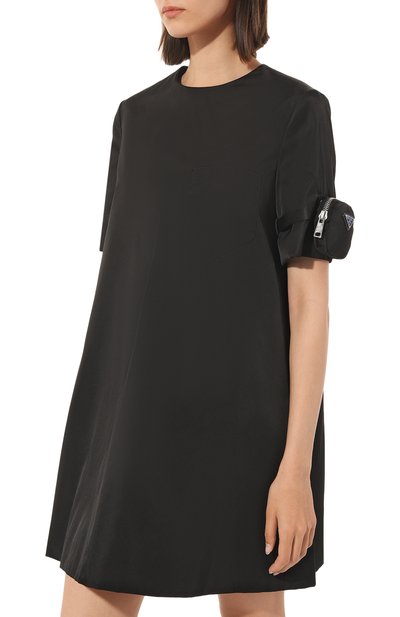 Платье PRADA черного цвета по цене 195000 руб., арт. 230620-1WQ8-F0002-201, фото 3 Платье PRADA, арт. 230620-1WQ8-F0002-201, фото 3