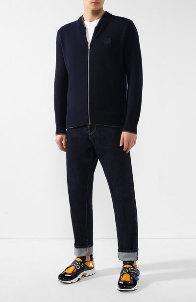 Шерстяной кардиган KENZO, арт. F965CA1023AB, фото 2