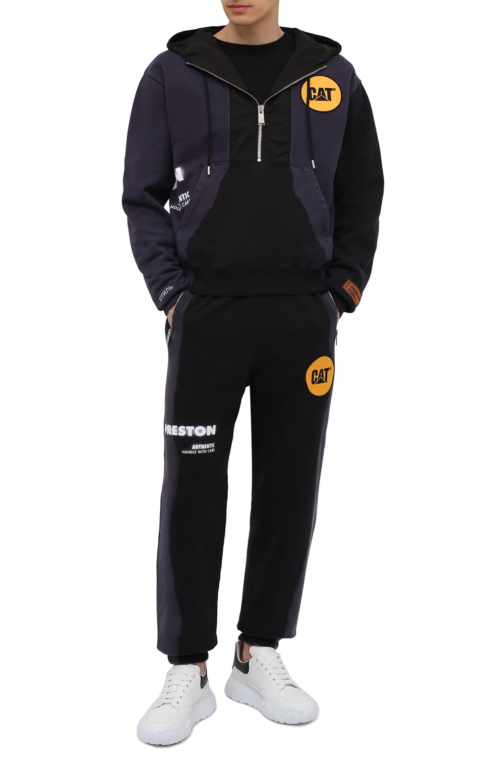 Хлопковое худи heron preston x cat HERON PRESTON, арт. HMBB020S21JER0011018, фото 2
