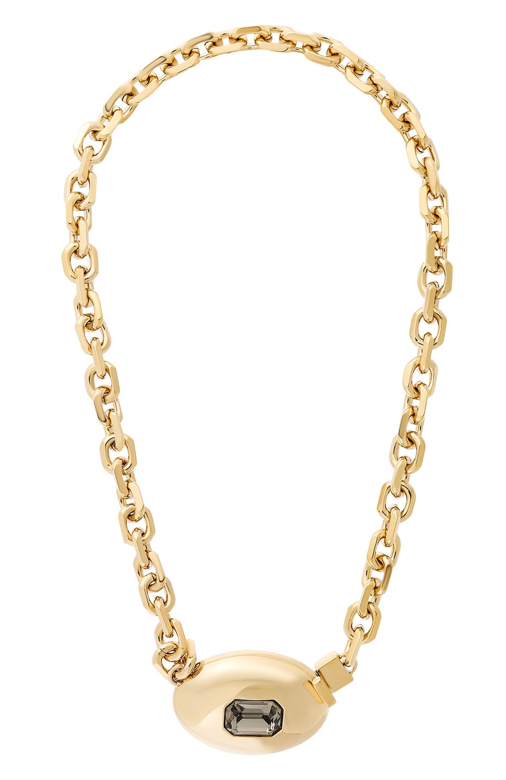 Колье GIORGIO ARMANI золотого цвета по цене 61750 руб., арт. 61I011 3F200, фото 1 Колье GIORGIO ARMANI, арт. 61I011 3F200, фото 1