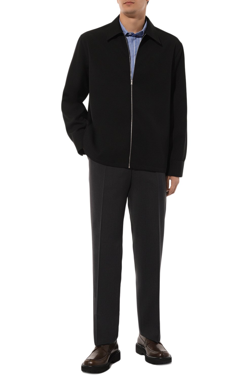 Шерстяная куртка-рубашка JIL SANDER, арт. J22DL0249/J40002, фото 2