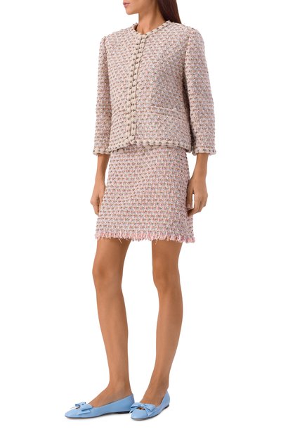 Кожаные балетки bowow VALENTINO, арт. 7W2S0MS0/DDT, фото 3