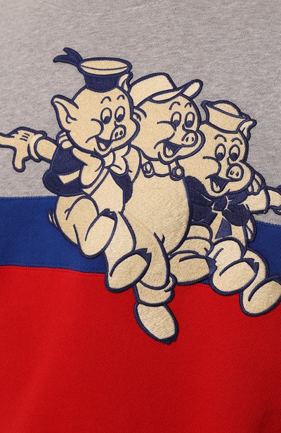 Хлопковый свитшот GUCCI, арт. 548328 XJAOF, фото 5